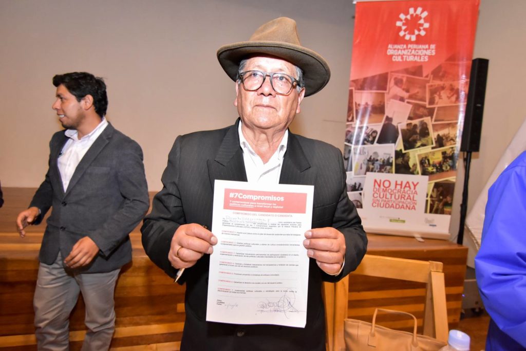 Cusco: candidatas y candidatos para alcalde, regidor, consejero asumen los 7 Compromisos